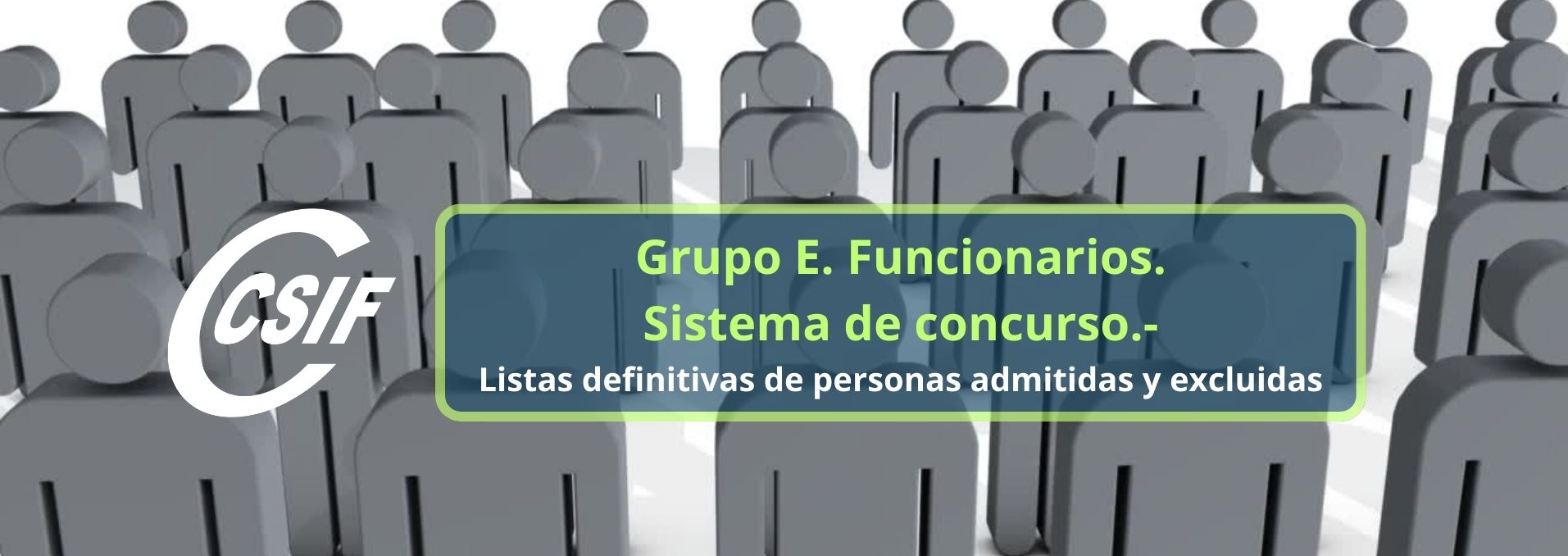 Csif Grupo E Funcionarios Sistema De Concurso Listas Definitivas