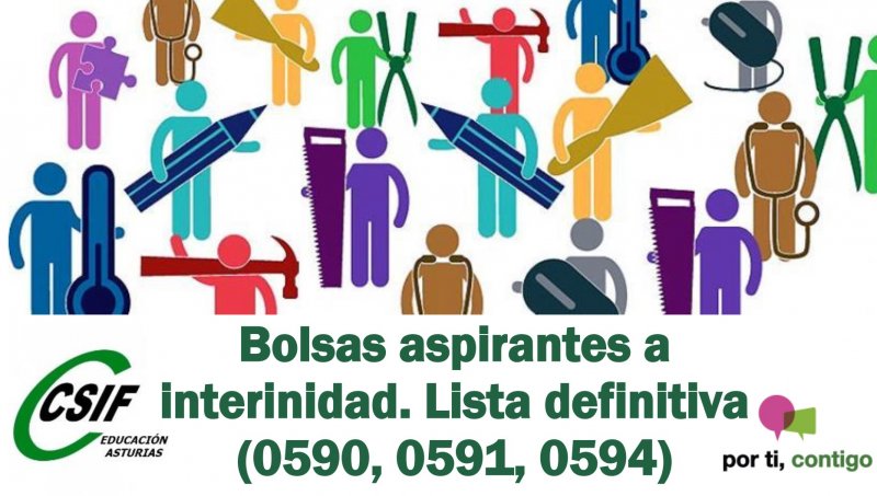 Csif Bolsas Aspirantes A Interinidad Lista Definitiva