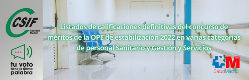 Csif Listados De Calificaciones Definitivas Del Concurso De M Ritos