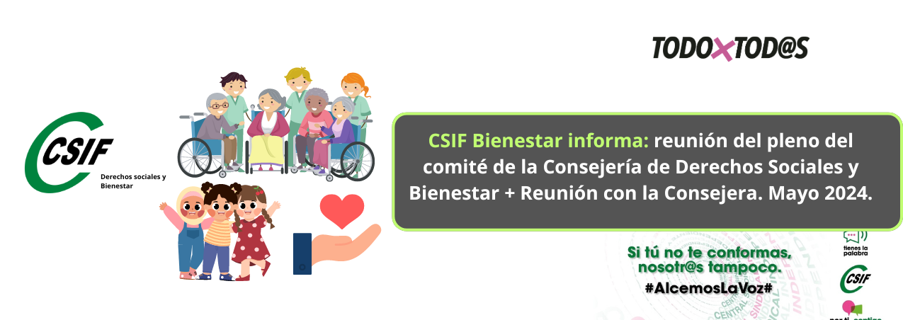 CSIF CSIF Bienestar informa reunión del pleno del comité de la