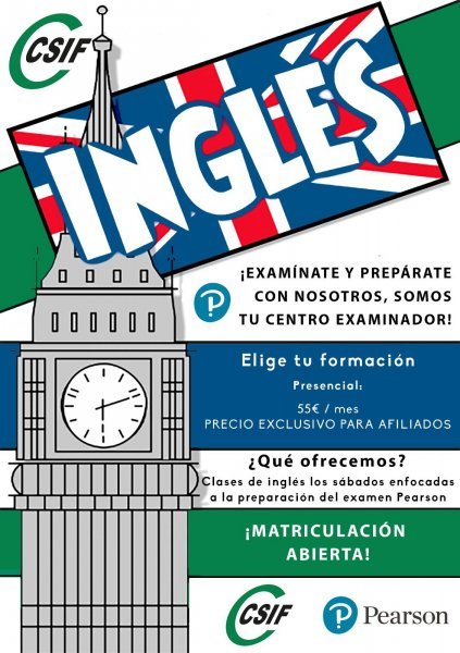 Csif FormaciÓn En InglÉs Csif Preparación Y Examen De Certificación Pearson 5051