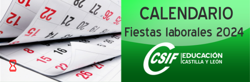 Csif Calendario De Fiestas Laborales En El ámbito De La Comunidad De Castilla Y León Para El 5033