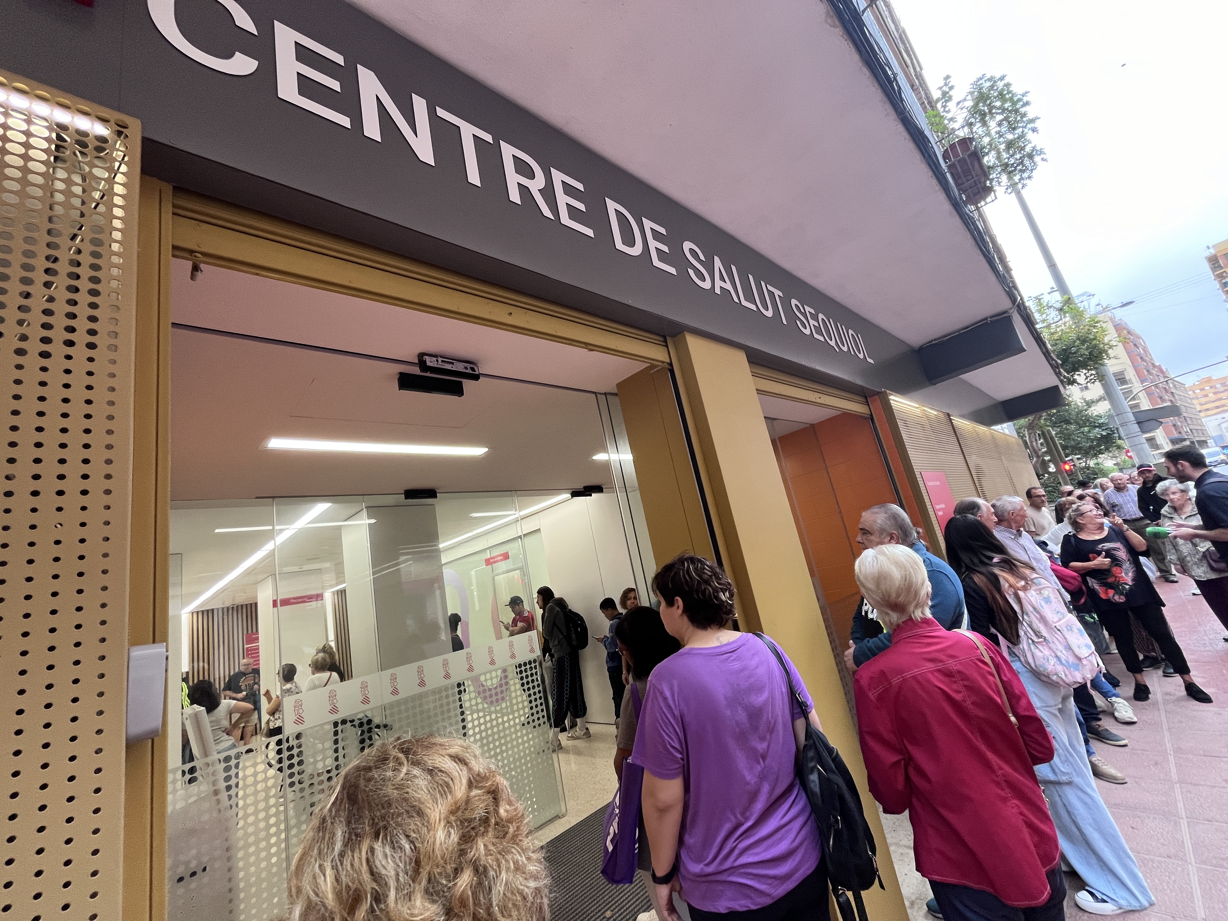 CSIF denuncia el “caos organizativo” en la apertura del centro de salud de Sequiol, cuatro años y medio después del cierre del de Constitución