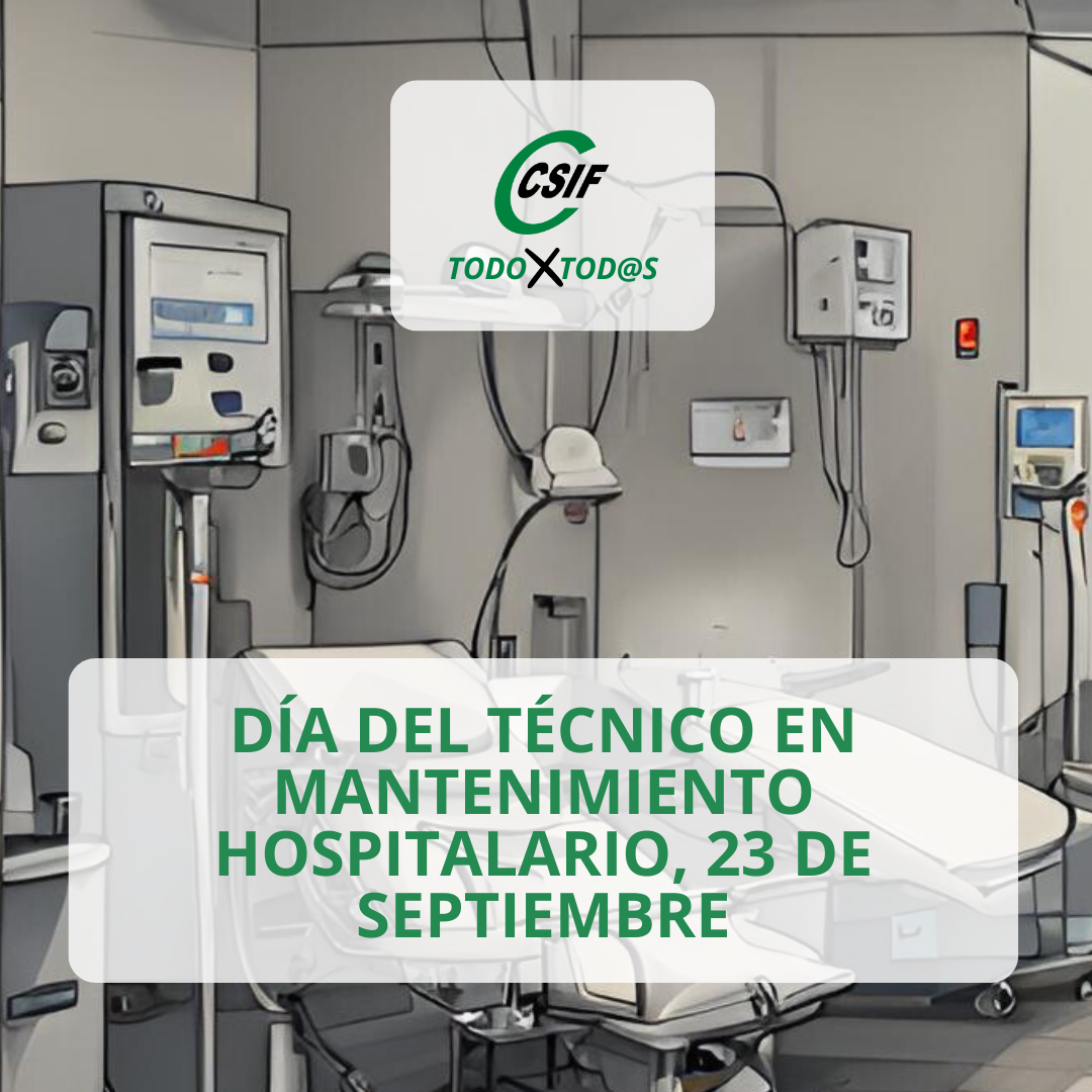 Día del Técnico en Mantenimiento Hospitalario