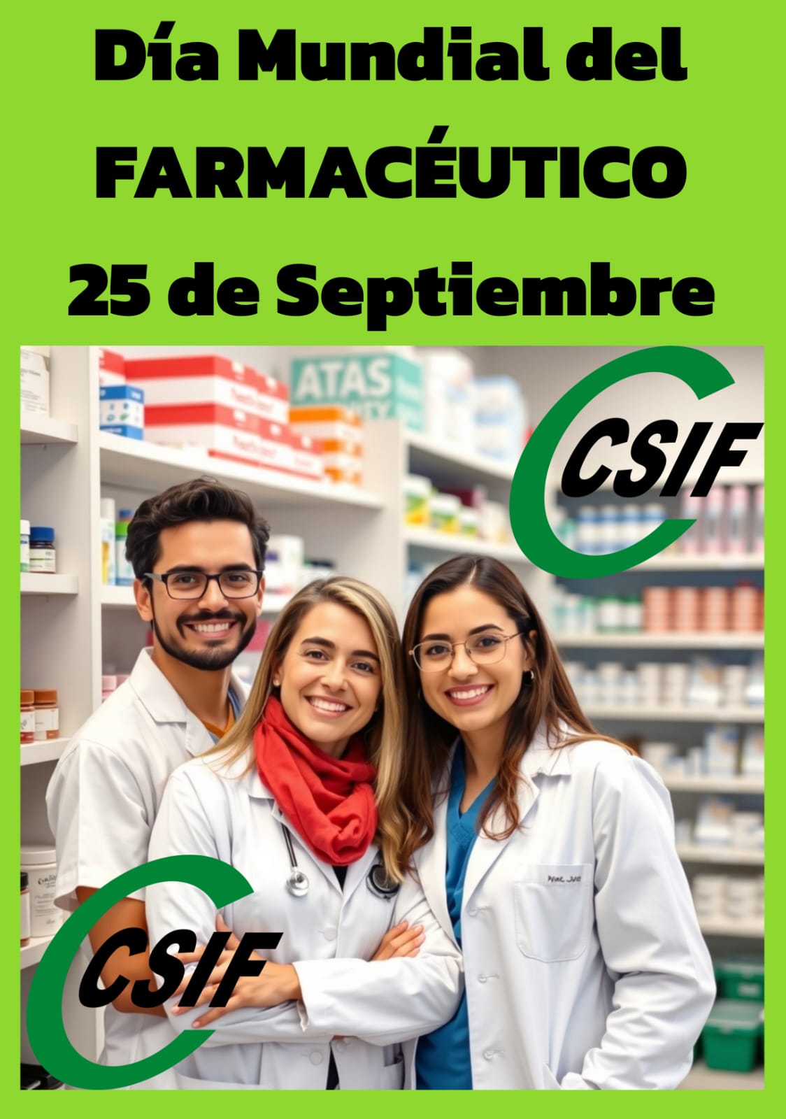 Día Mundial del Farmacéutico