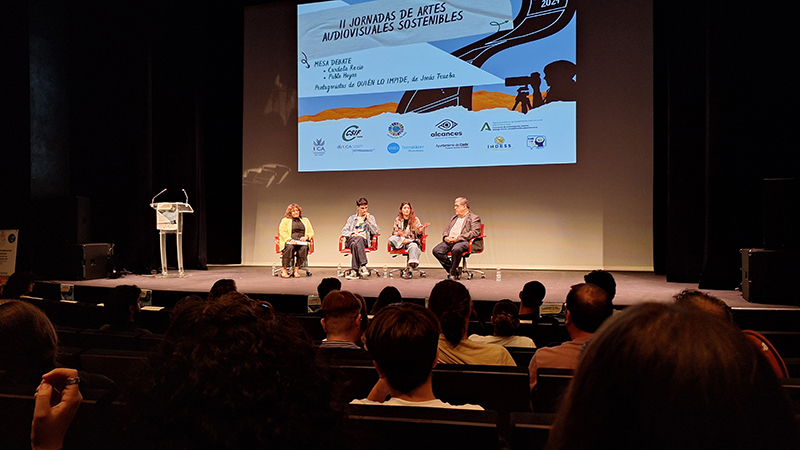 Mesa redonda Candela Recio, Pablo Hoyos, Javier Miranda