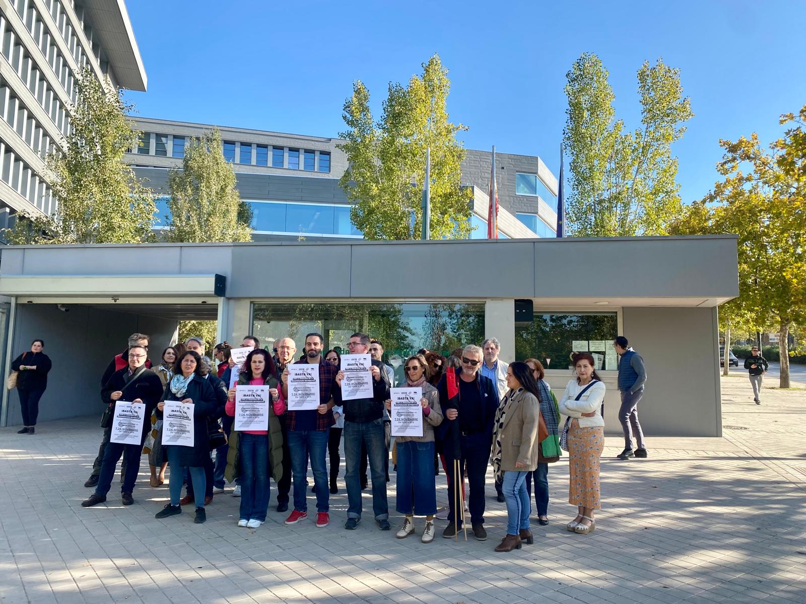 Paro del personal laboral en Granada