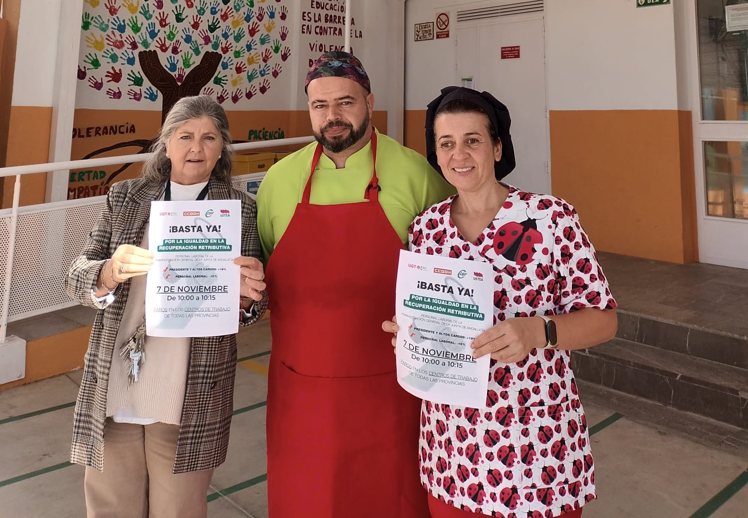 Paro del personal laboral en Granada