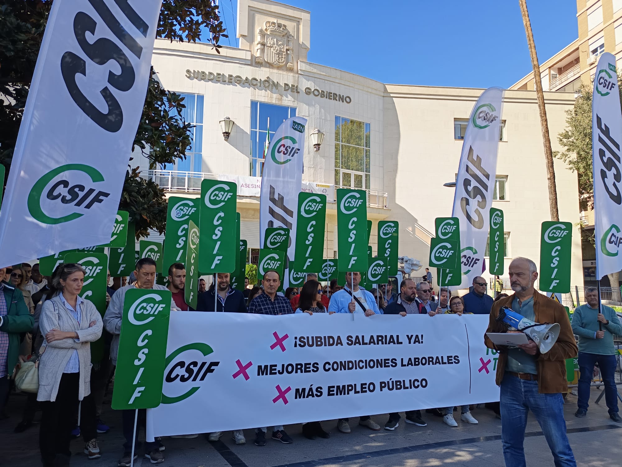 Concentración de CSIF en Jaén