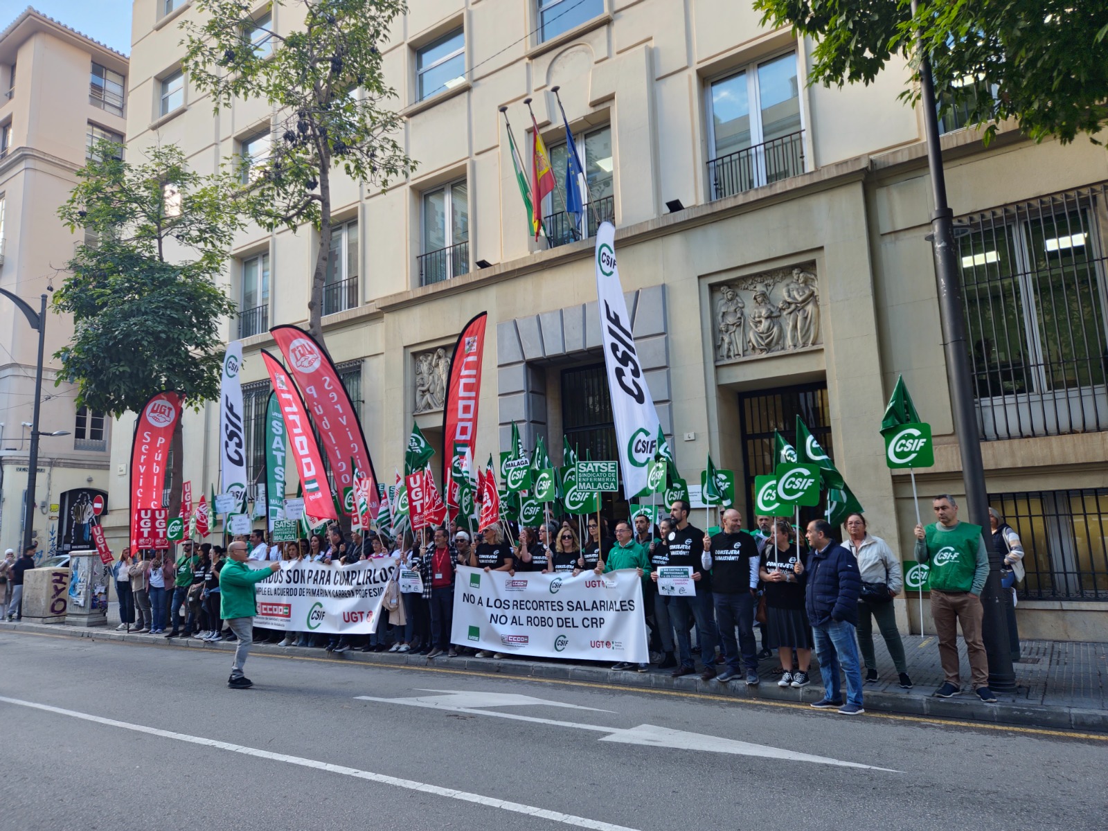 Concentración en Málaga