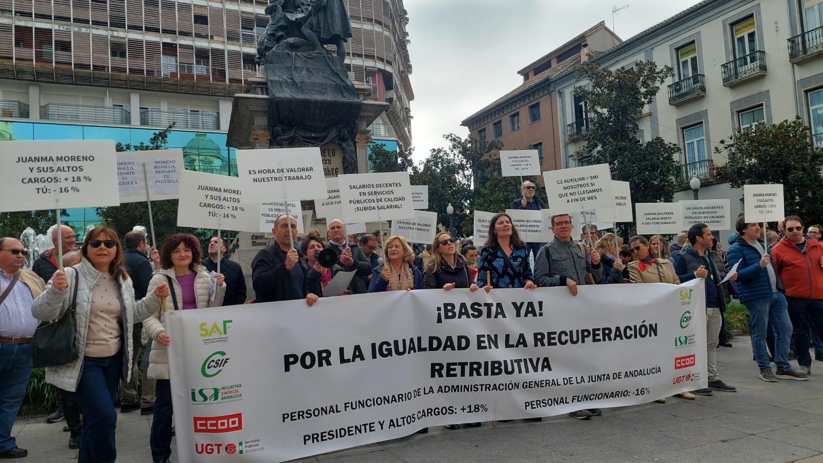 Concentración en Granada