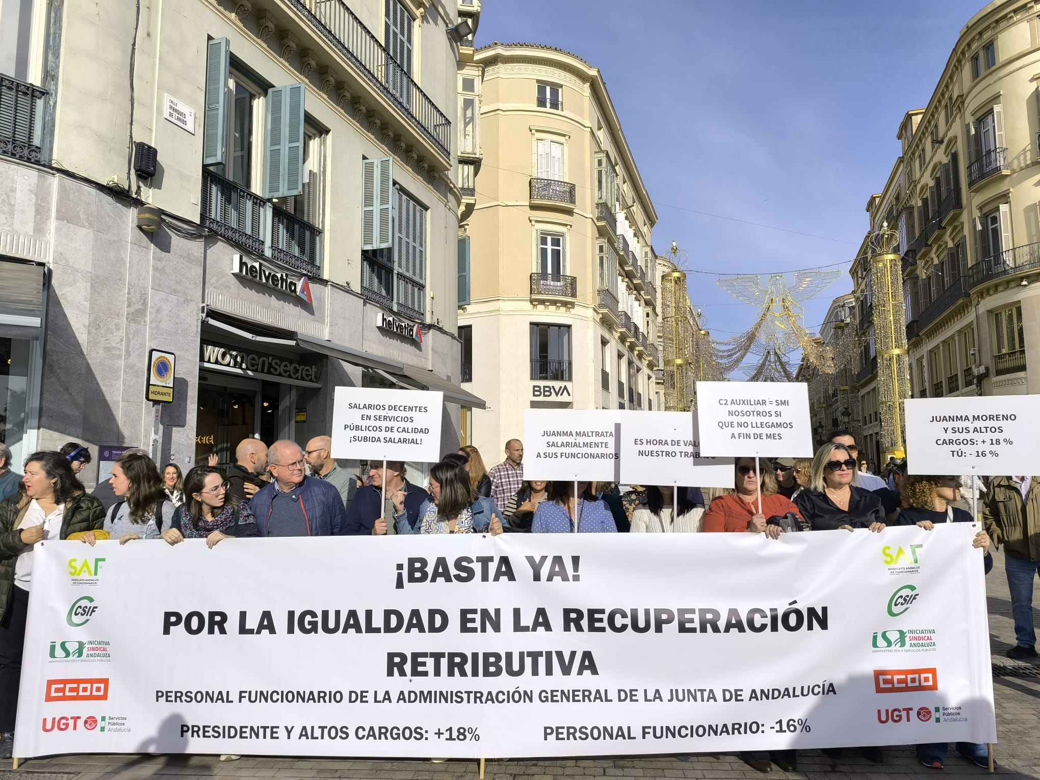 Concentración en Málaga