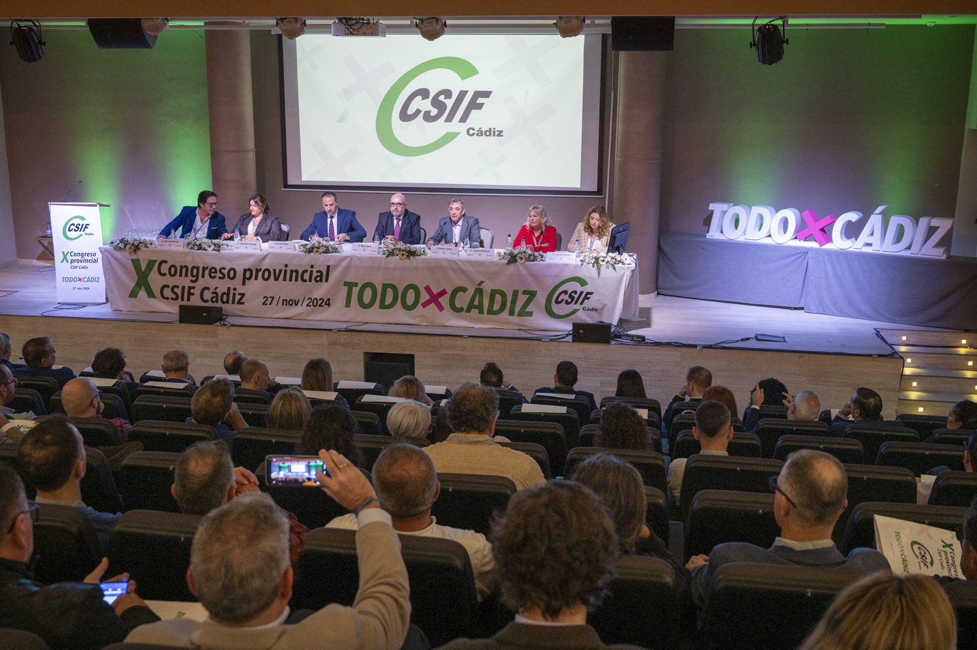 Galería de fotos del X Congreso provincial de CSIF Cádiz