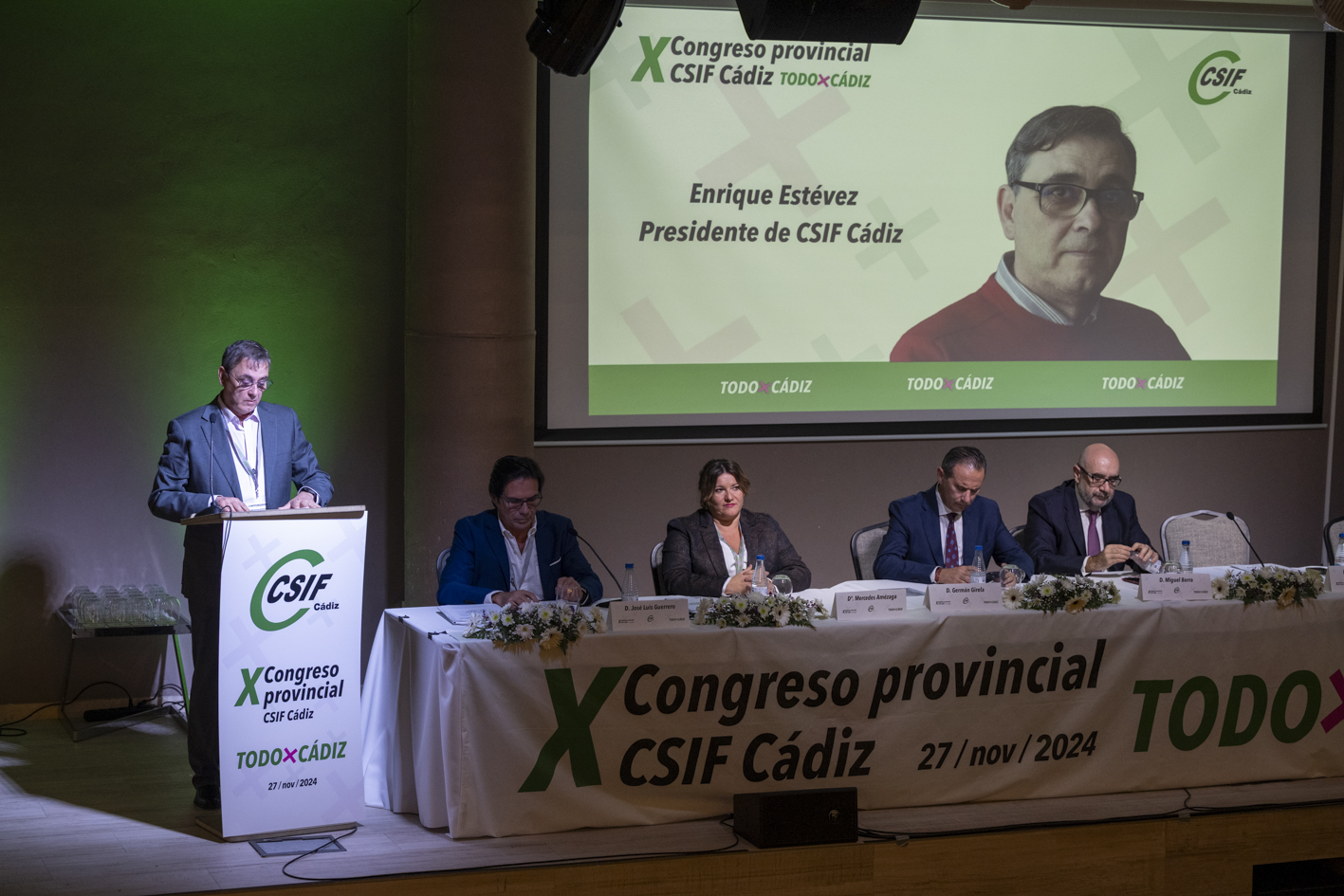 Galería de fotos del X Congreso provincial de CSIF Cádiz