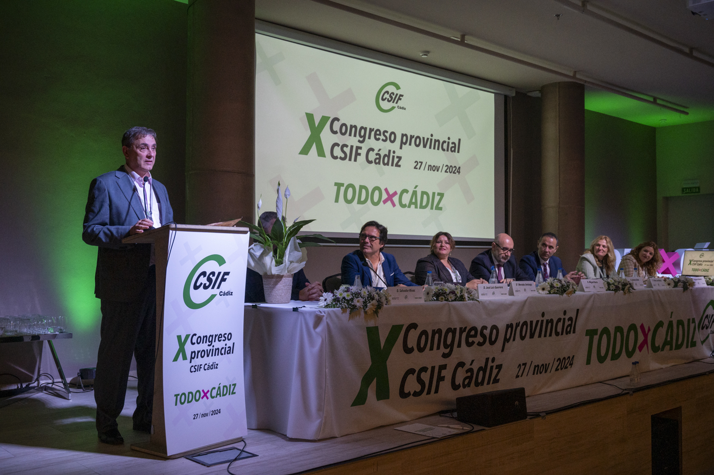 Galería de fotos del X Congreso provincial de CSIF Cádiz