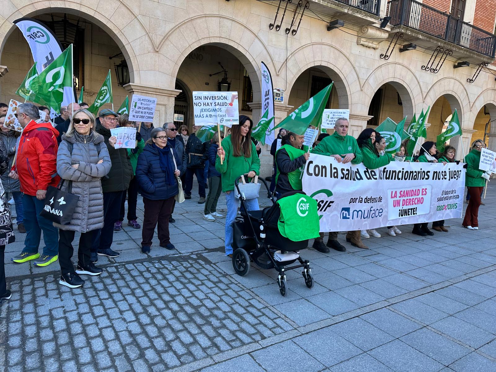 Concentración MUFACE Teruel