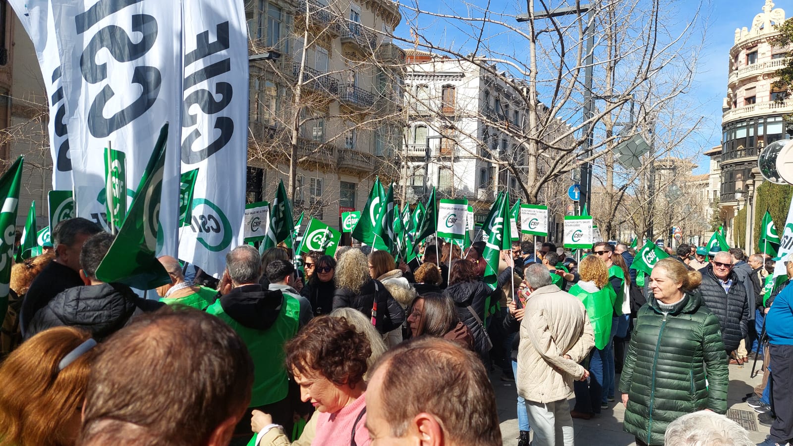 Concentración de CSIF en Granada