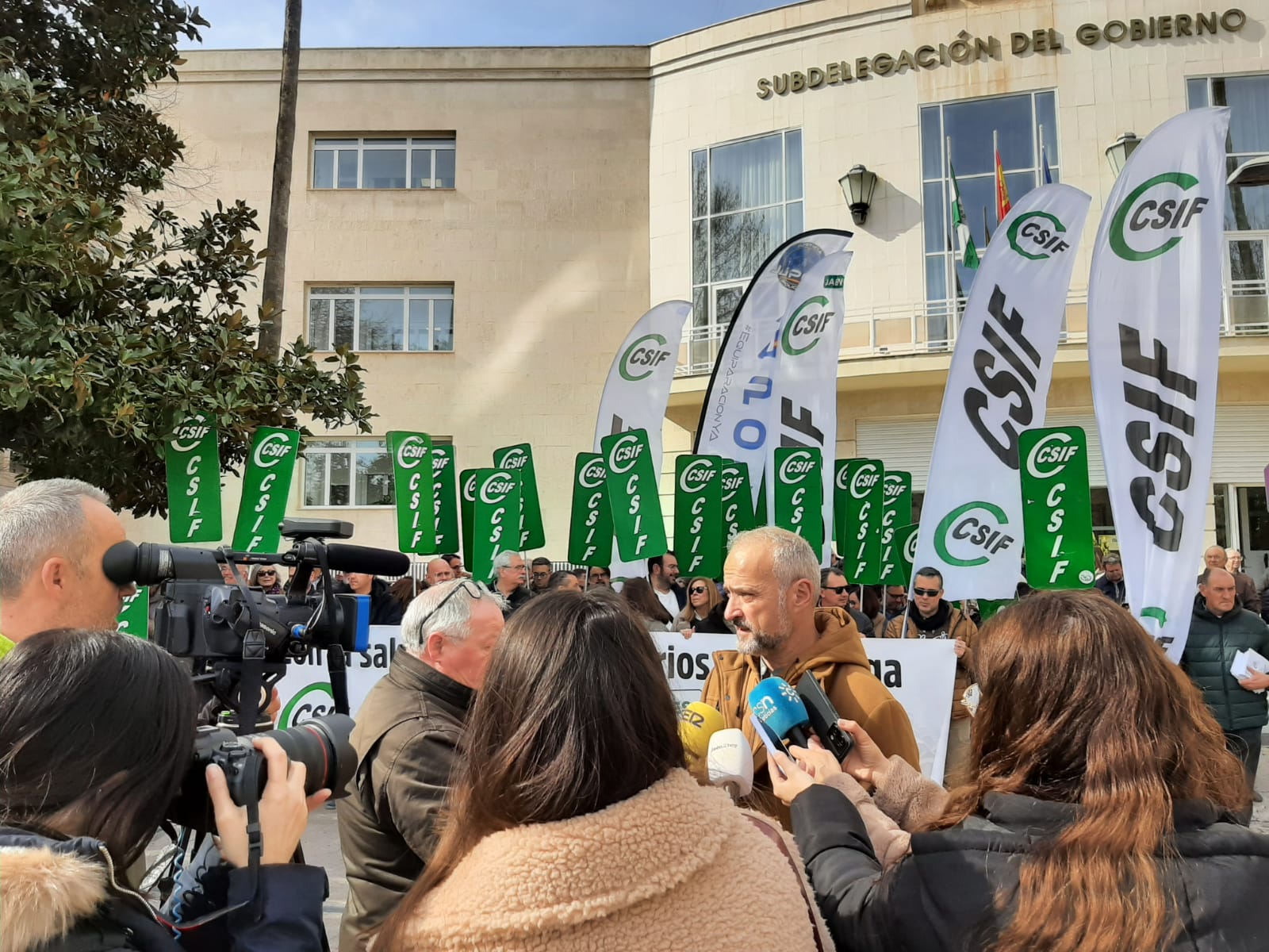 Concentración de CSIF en Jaén